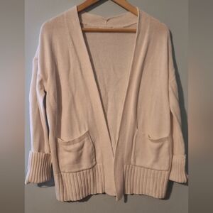 Sonoma Women's Cream Cardigan Sweater
